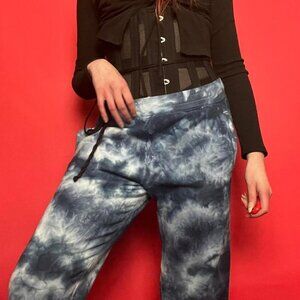 Fila / Blue and grey tiedye sweat pants🩶💙​​​​​​